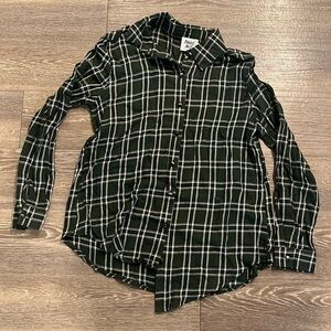Princess Polly Green Flannel